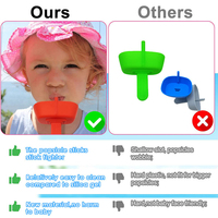 Support de vente en gros d'usine, personnalisation couleur et logo, bâtonnets sans chute, réutilisables, sans BPA, supports en silicone pour bâtonnets de glace
