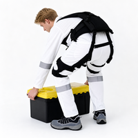 Exosquelette lombaire ergonomique à ressorts, durable, pour correction de posture et soutien dorsal, utilisation intérieure/extérieure, réduit les risques de fatigue répétitive