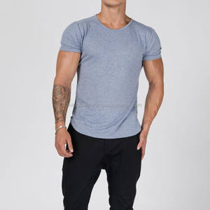 T-shirt en jersey de coton Pima et fibre de bambou ultra doux, grande taille, col ras du cou, manches courtes, écologique, haute qualité, personnalisable - Product Image 2