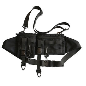 Grote Capaciteit Waterdichte Nylon Streetwear Verwijderbare Mannen Vrouwen Crossbody Borst <span class=keywords><strong>Rig</strong></span> Tas Voor Kamperen - Product Image 1
