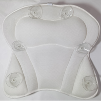 Coussin de bain papillon en tissu maillé 3D confortable, vente en gros