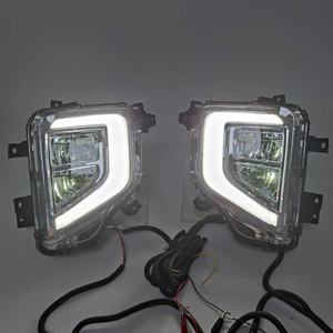 1 par para Mitsubishi Triton L200 2019, 2020 LED DRL kits de cuerpo de día, luces de niebla de la lámpara cubierta con amarillo <span class=keywords><strong>señal</strong></span> lámpara - Product Image 2