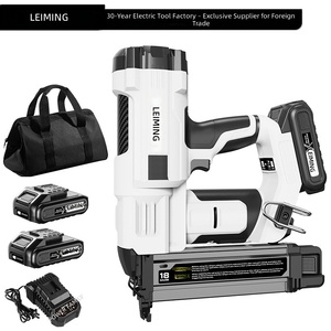 Clavadora Neumática Inalámbrica de 20V con Batería de Litio, Clavadora de Calibre 18 para Trabajos en Madera - Product Image 1