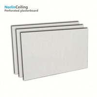 Plaque de plâtre perforée décorative, panneau de plâtre acoustique, faux plafond, cloison sèche insonorisante pour plafonds, fabricant