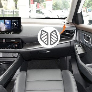 สแตนเลสด้านหน้าแดชบอร์ดเครื่องปรับอากาศOutletแผงตกแต่งเหมาะสําหรับ<span class=keywords><strong>Nissan</strong></span> <span class=keywords><strong>X</strong></span>-<span class=keywords><strong>Trail</strong></span> <span class=keywords><strong>X</strong></span> <span class=keywords><strong>Trail</strong></span> 2021 2022 - Product Image 3