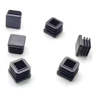 <span class=keywords><strong>Bouchon</strong></span> <span class=keywords><strong>carré</strong></span> en plastique PE <span class=keywords><strong>carré</strong></span> noir robuste pour étagères de meubles et accessoires de machines ménagères - Product Image 4