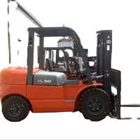 Chariot élévateur diesel robuste CPCD50, équipement de puissance fiable pour la logistique portuaire et des grands terrains