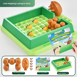 Jouet d'évasion interactif de bureau pour l'éducation précoce, hérisson en plastique qui cherche sa maman, <span class=keywords><strong>jeu</strong></span> de labyrinthe, liquidation, amusant, parent-enfant, intelligent - Product Image 4
