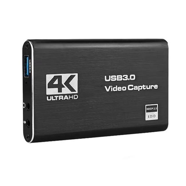 4K USB 3.0 Video Capture Card 1080P 60fps HD Recorder OBS Live Streaming Game Capture Customizable Consumer Electronics