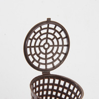 Panier à engrais pour bonsaïs, 3 tailles, boîte à engrais en plastique pour plantes, conteneur de contrôle d'engrais à libération lente avec couvercle