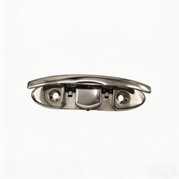 Étrier de bateau pliable en acier inoxydable 316, étrier de quai à fixation par goujon, quincaillerie marine pour accessoires de quai de yacht et de bateau