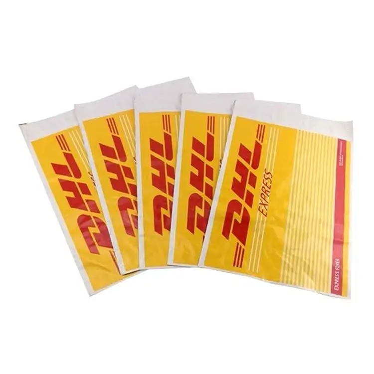 Factory Packaging Envelopes Waterproof Plastic Package Bolsa De Envios Opaque DHL Envelopes Poly Mailer With Clear Packing List