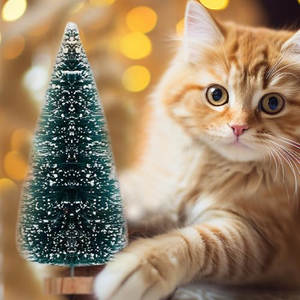 Fournitures de décoration de Noël, décoration de la maison, fête de Noël, arbre en sisal, petit arbre de Noël, mini arbres de Noël artisanaux - Product Image 3