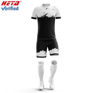 Wholesale Customized Soccer Wear <b>Men</b> FootballJerseys Breathable Shorts Sublimation Soccer Jersey Set Football Uniforms Set - Product Image 1
