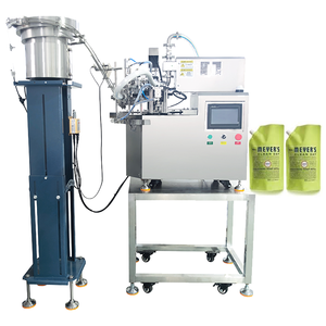 Máquina Integrada de Llenado y Tapado Automático con Mesa Rotatoria de Sobremesa, Fácil de Operar, para Alimentos y Productos con Boquilla de Papel - Product Image 1