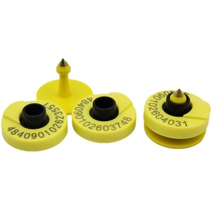 Haute qualité EM4305 134.2khz Animal étiquette d'oreille électronique étiquette de porc étiquette de bétail - Product Image 1