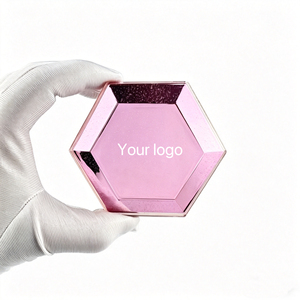 Fábrica de marcas de lujo personaliza tu logotipo, cosméticos de belleza, polvo mineral brillante, paleta de colores compacta. - Product Image 2