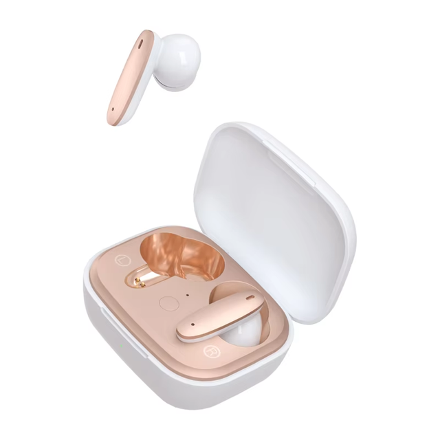 Wireless Earphone TWS ANC Earbuds 4-mic Noise Cancelling Headphones Touch Control IPX4 Waterproof