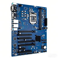 Q170A-IM-A ATX Industrial Motherboard LGA1151 Intel Generasi ke-6/ke-7 Q170 DDR4 Dual LAN COM IPC Mainboard