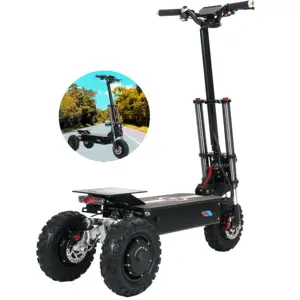 Nueva llegada neumático ancho Alquiler de scooter eléctrico 5000w 6000 vatios scooter Eléctrico 60v 30ah eléctrico de scooter con CE para la venta