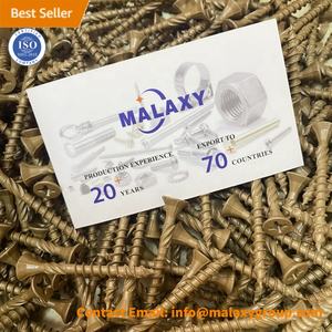 MALAXY Amarillo-Zinc Autoperforante Clavo Madera 6 lóbulos Csk Cabeza W/6 Costillas Aglomerado W/Serrado 6-32 Pulgar moleteado Phillips Square <span class=keywords><strong>Re</strong></span> - Product Image 3