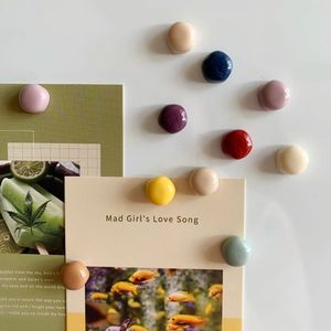 פיגור מגנט עגול הדבק לוח לוח חור צלחת תמונה הדבק מרסק פשוט מקרר מגנטים - Product Image 4