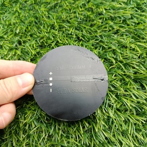 Cina E Commerce sito piccolo PV Cell Dia 66mm 03W 2V Mono Mini <span class=keywords><strong>Soler</strong></span> per prato giardino esterno luce rotonda pannello solare fotovoltaico - Product Image 4