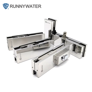 Китайский угловой замок-защелка из нержавеющей стали типа M для стеклянных дверей, верхний замок-защелка для стеклянных дверей - Product Image 6