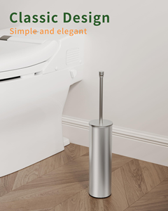 Support mural en acier inoxydable pour brosse de toilette, brosse de nettoyage WC, support de brosse de salle de bain - Product Image 3