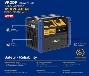 معدات تبادل الحرارة والتبريد الآلية المحمولة 1HP R290 R600a المخصصة لتشغيل مفتاح واحد - Product Image 2