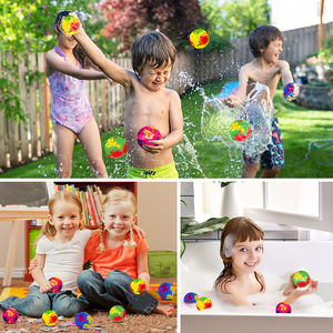 ของเล่นลูกบอลน้ำขนาด 5 ซม. สำหรับเล่นกลางแจ้ง สนุกสนาน สีสันสดใส เหมาะสำหรับฤดูร้อน ชายหาด กีฬา และกิจกรรมสันทนาการ - Product Image 5