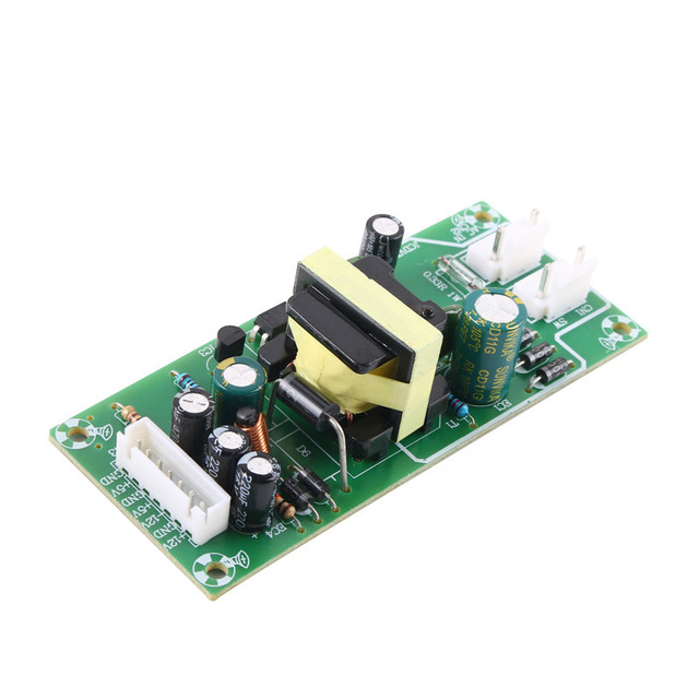 220V to 12V5V Power Module DVD Power Board 12V5V Dual Output VCD Bare Board LED Screen Positive Volt EVD