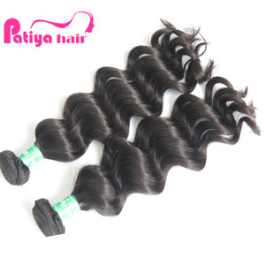 Envío Directo de artículos superventas cabello peruano teje al por mayor de onda Natural virgen Remy paquetes de cabello humano húmedo y ondulado - Product Image 2