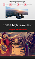 Réalité virtuelle pliable nouveau bf film bleu de réalité virtuelle 3d vr box 3d lunettes pour téléphone portable