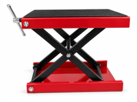 Cric à ciseaux robuste pour moto, table élévatrice réglable en hauteur avec plateforme antidérapante pour atelier de réparation de VTT