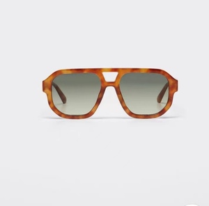 Yafu pequeño volumen personalizado ODM OEM fabricante de gafas Driver Pilot <span class=keywords><strong>Sun</strong></span> hombres y mujeres polarizado doble haz medio Marco de sol - Product Image 2