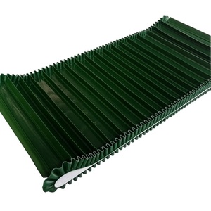 Pvc Rok Zijwand Transportband Voor Steile Helling Materiaal Behandeling Hellende Groene Pvc Gegolfde Zijwand Transportband - Product Image 3