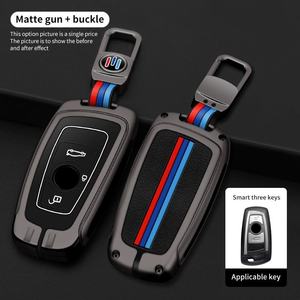 Nouvelle conception de coque de clé de voiture en alliage de zinc et silicone pour BMW X5 X6 E46 E60 E63 E65 X6 E83 <span class=keywords><strong>E85</strong></span> E90 E92 - Product Image 2