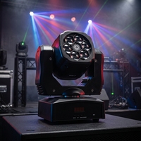 Lampu Panggung Mini 6-Head Bee Eye Moving Head DMX512 Laser Hijau Pencahayaan Disko