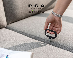 SIMPOLIFESTYLE Set di Divani Angolari in Alluminio e Tessuto per Esterni, Sedia Reclinabile CELESTIA per Terrazza e Giardino, Arredamento Premium per Resort e Hotel - Product Image 4