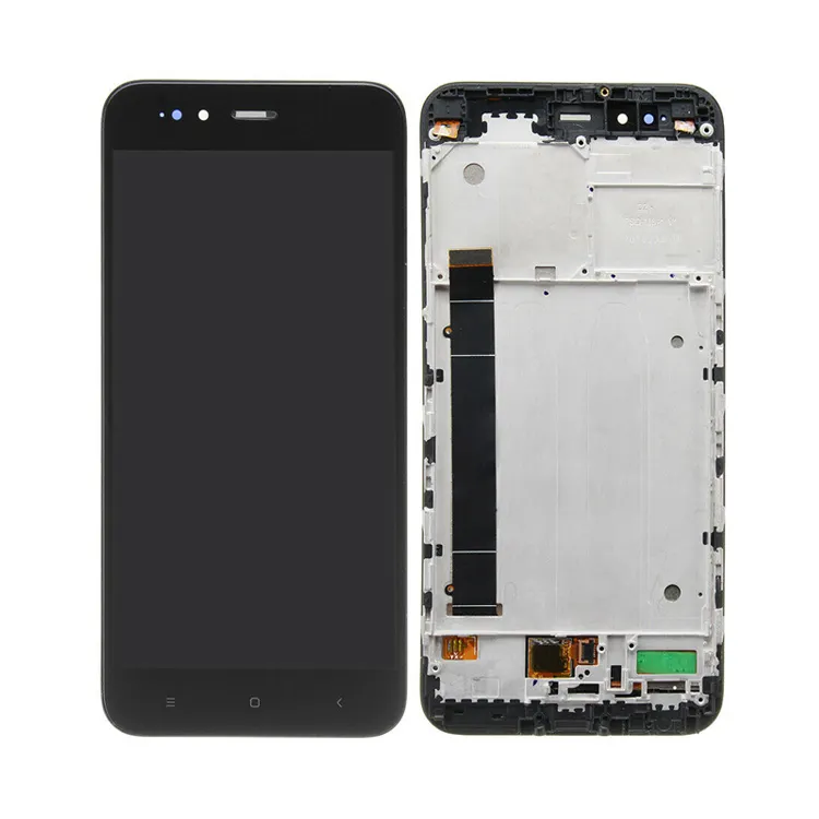 With Frame LCD Screen Display + Digitizer Touch Assembly For Xiaomi Mi A1