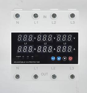 Protector de Sobretensión/Subtensión Trifásico <span class=keywords><strong>LONGROAD</strong></span> LRAV-2P 10kVA con Pantalla Digital y Monitoreo de Doble Pantalla 50/60Hz - Product Image 6