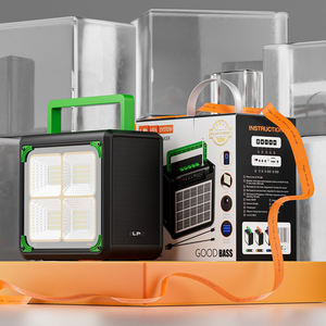 Altavoz Bluetooth Inalámbrico LP-V96 con Energía Solar, Linterna y Banco de Energía, <span class=keywords><strong>Radio</strong></span> FM, Altavoz Portátil para Emergencias al Aire Libre - Product Image 3