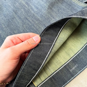 Vestes en jean coupe boxy boutonnées personnalisées en usine, en denim brut japonais selvedge 14oz épais, pour hommes - Product Image 6