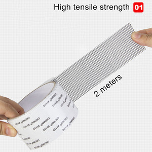 Thấp moq bao gồm dây lưới sợi thủy tinh chống côn trùng Fly <span class=keywords><strong>Bug</strong></span> Cửa sổ sửa chữa màn hình Kit Băng - Product Image 4