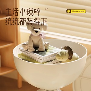 Creative <b>Bedside</b> <b>Table</b> Plastic Storage Nightstand For Bedroom Small Apartment Use - Product Image 3