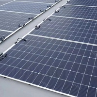 Panneau solaire monocristallin flexible haute efficacité pour l'extérieur, 12V/24V, pour toits, caravanes, bateaux, tentes