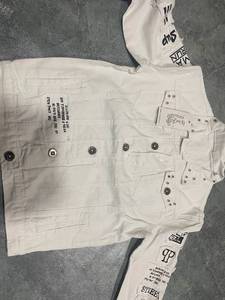 Spring and Autumn Jeans <strong>Coat</strong> <strong>Men's</strong> Korean-style Fashion Students Handsome Versatile Jacket <strong>MEN'S</strong> Wear <strong>Summer</strong> New Style Cowb <strong>Men</strong> - Product Image 2