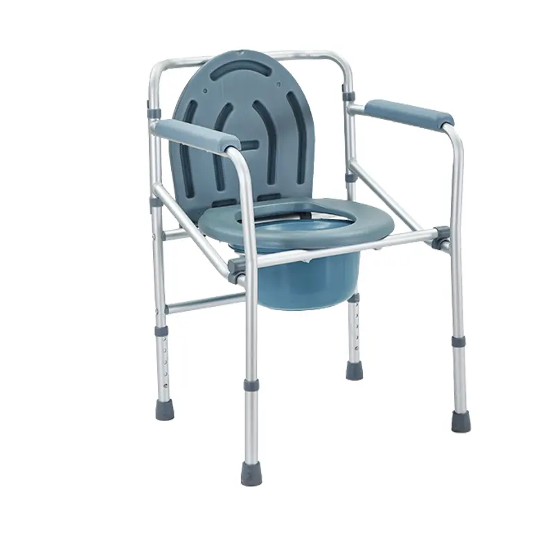 Chaise d'aisance de toilette de fauteuil roulant Offre Spéciale chaise de transfert de levage de patient électrique chaise de transfert aux toilettes pour les personnes âgées