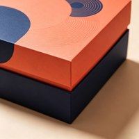 Boîte cadeau pliante en papier avec logo personnalisé, boîte d'avion, pour emballage de produits cosmétiques, de beauté, numériques et électroniques, OEM ODM